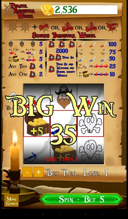Pirate Treasure Wheel應用截圖第3張