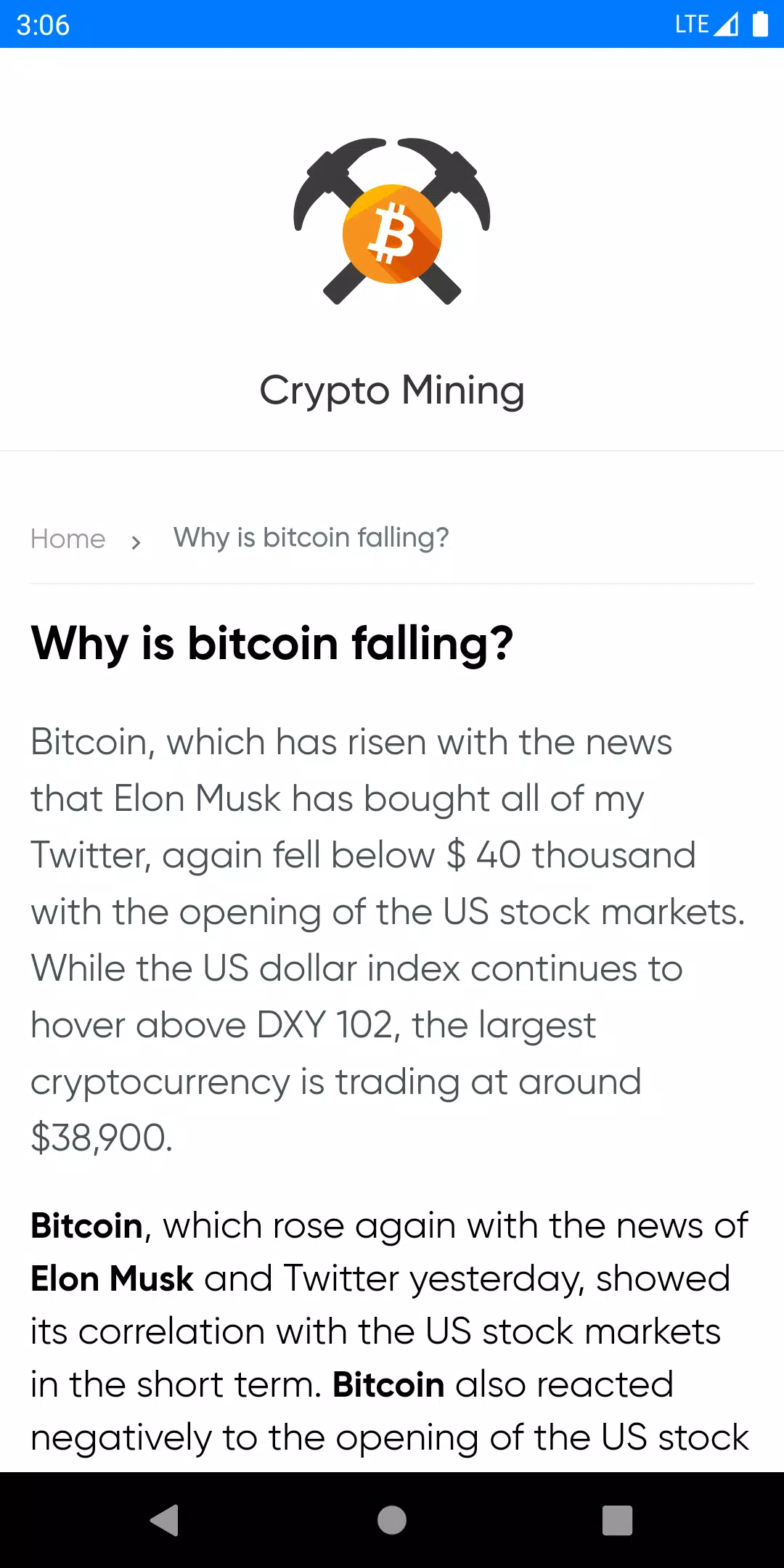 Crypto Mining スクリーンショット 2