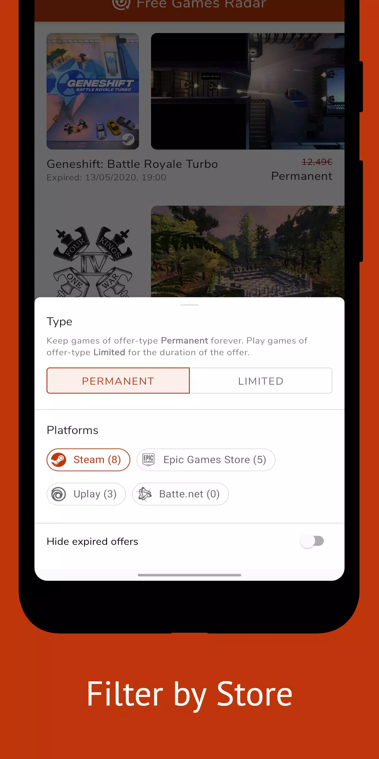 PC Games Radar for Epic Games, स्क्रीनशॉट 3
