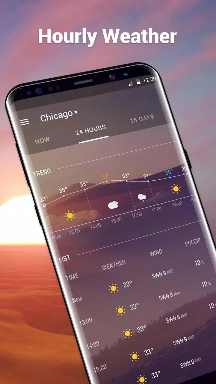 Amber Weather Elite Screenshot 3