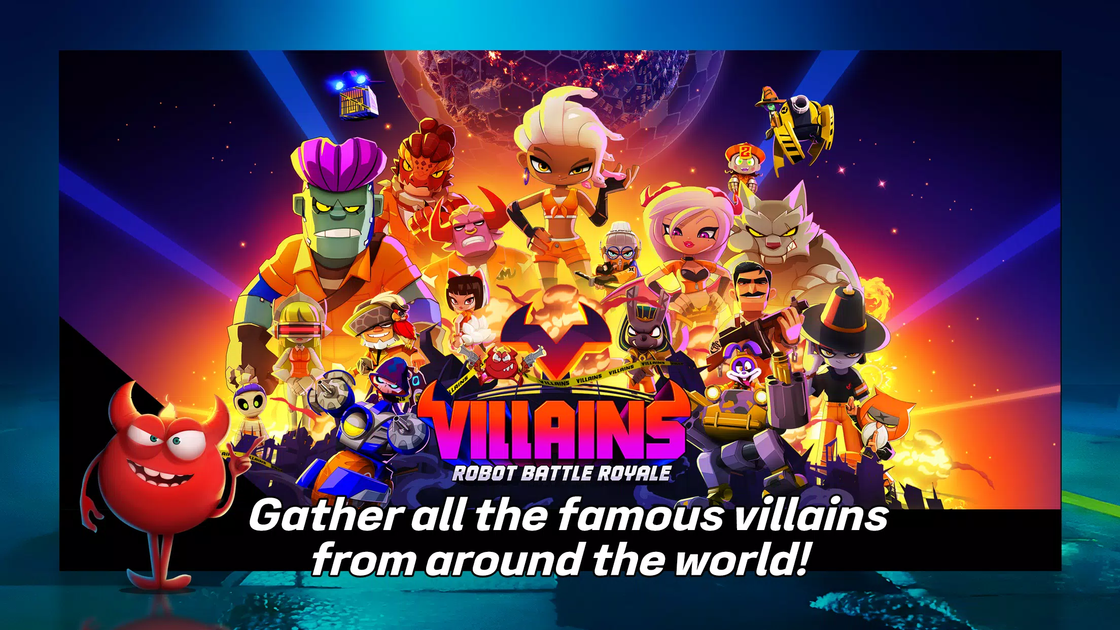 Villains: Robot BattleRoyale應用截圖第1張