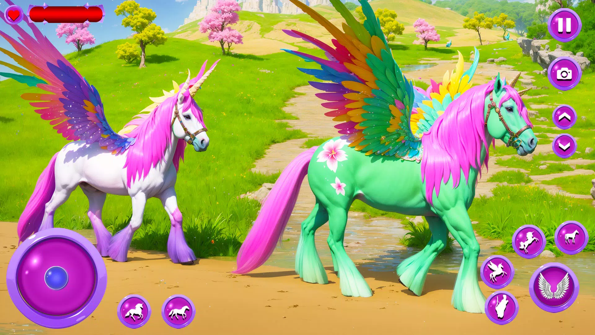 My Unicorn Flying Horse Care Скриншот 2