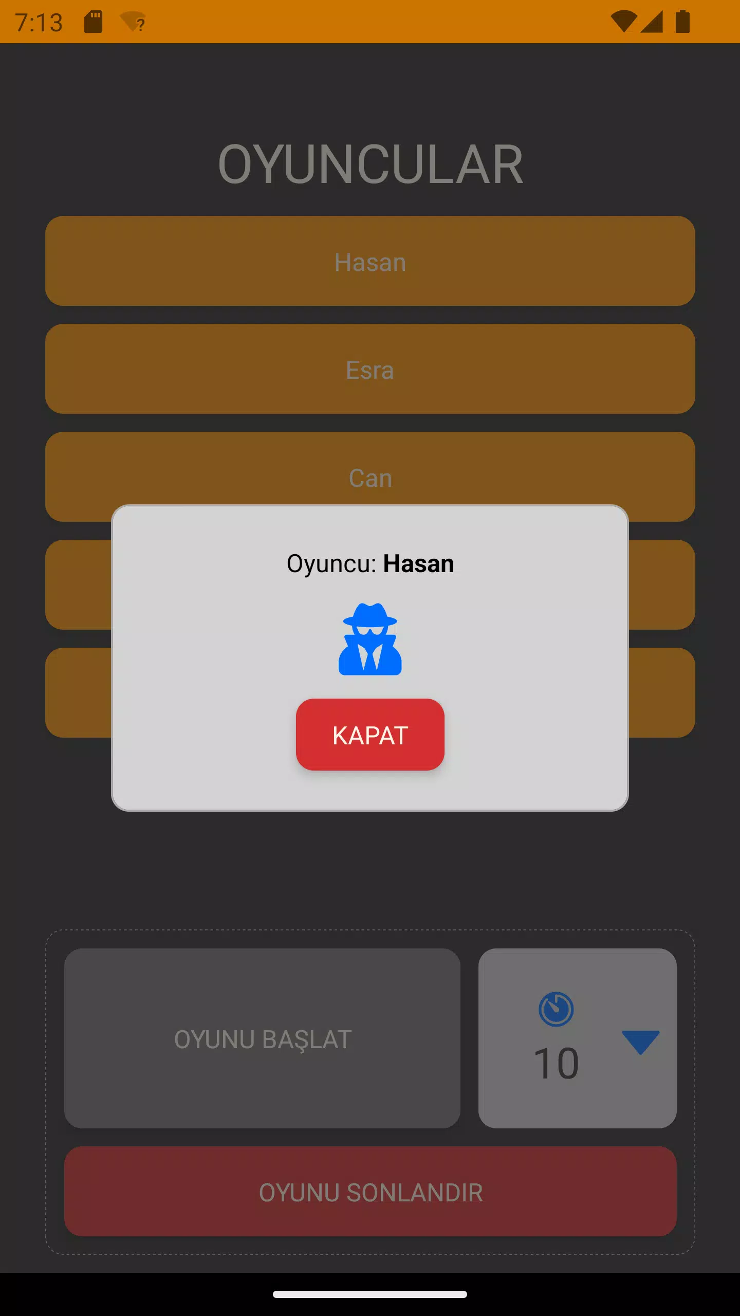 Spyfall應用截圖第3張