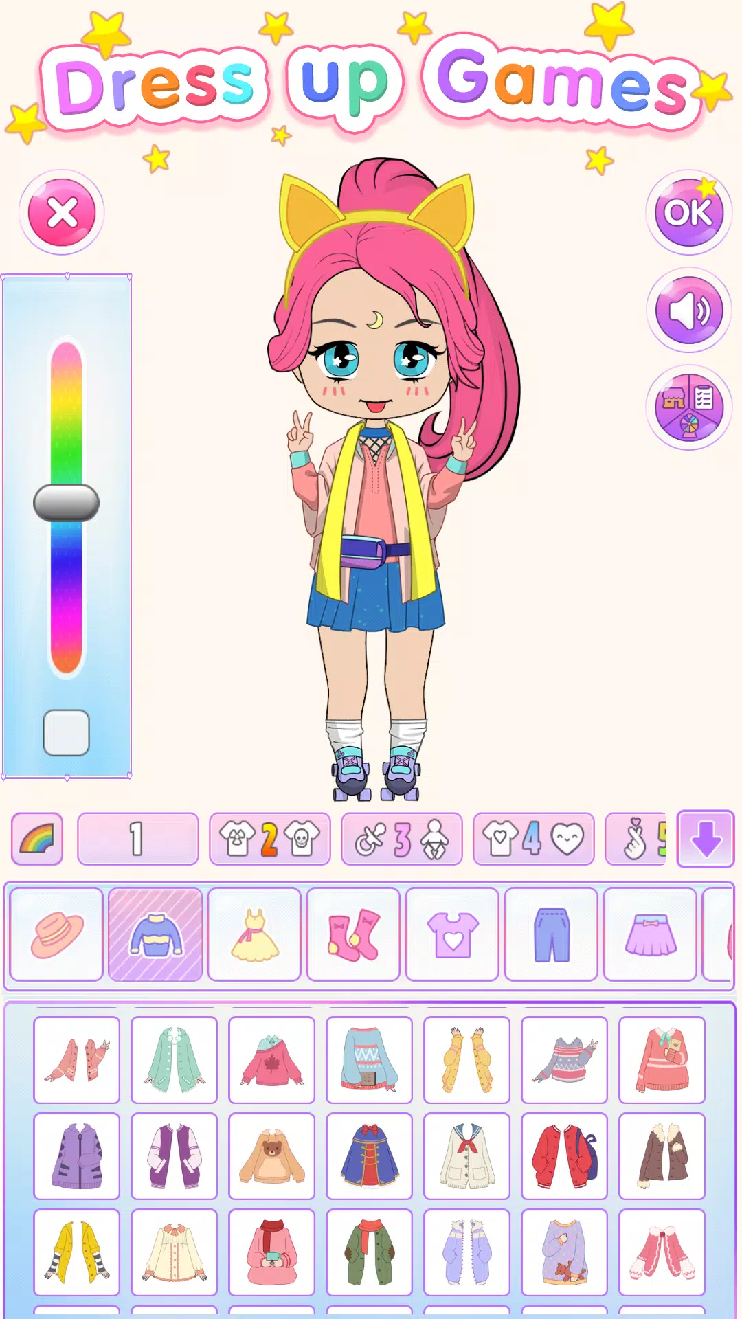 Chibi Puppen: Avatar Erstellen Screenshot 1