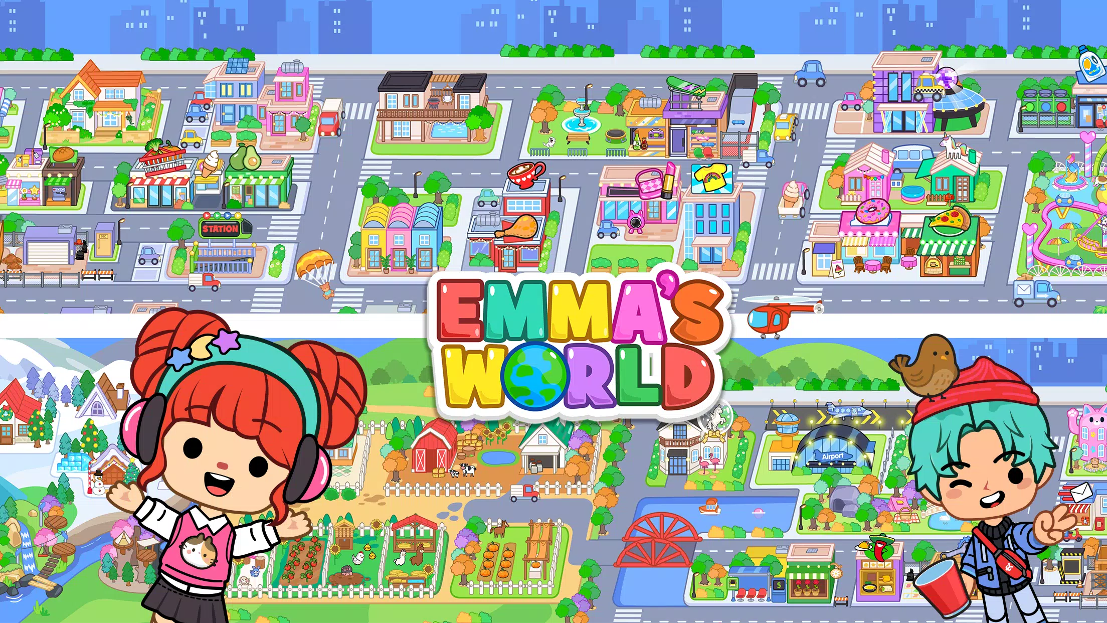 Emma’s World - Town & Family スクリーンショット 2