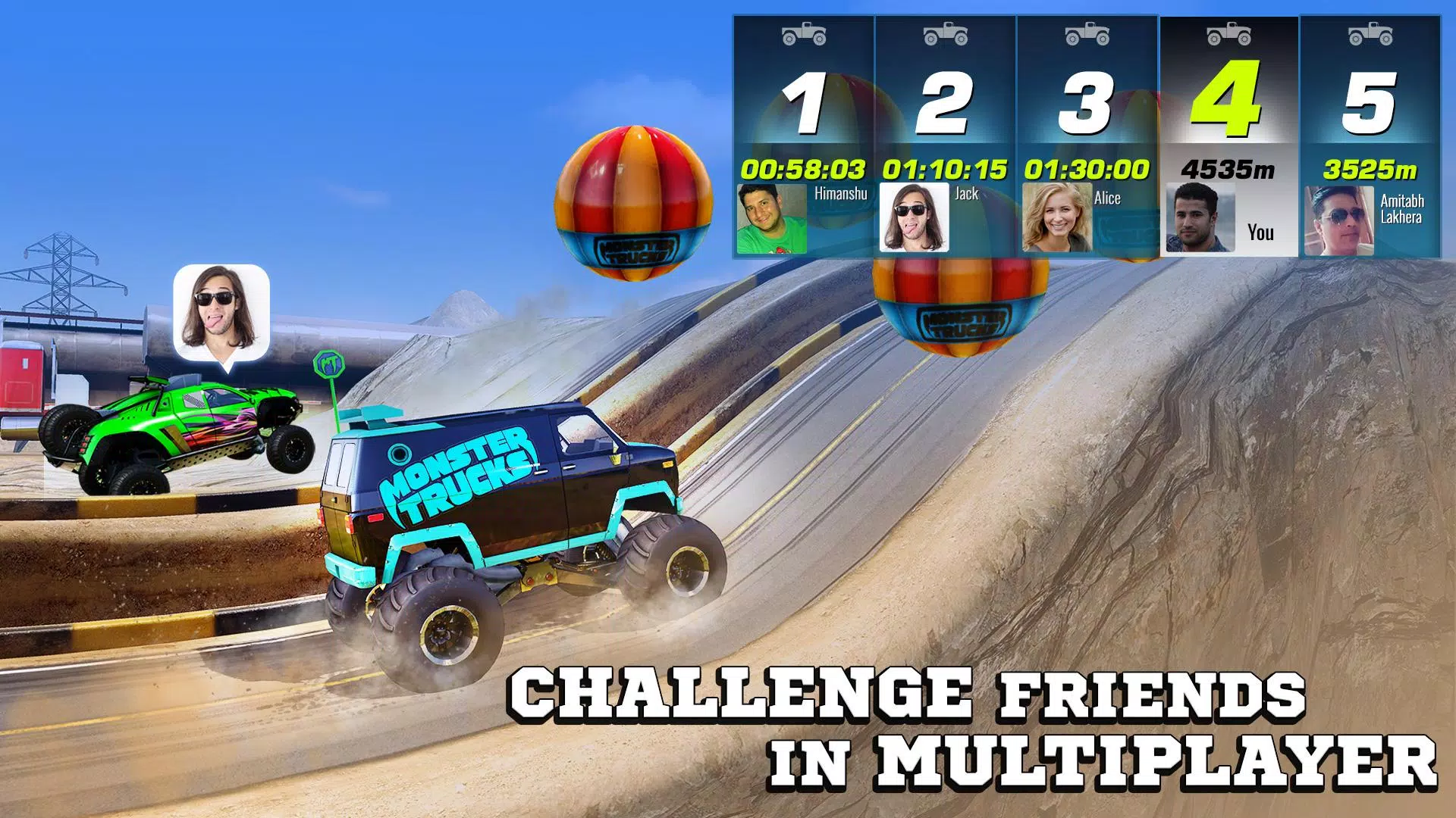 Monster Truck Xtreme Racing Скриншот 2