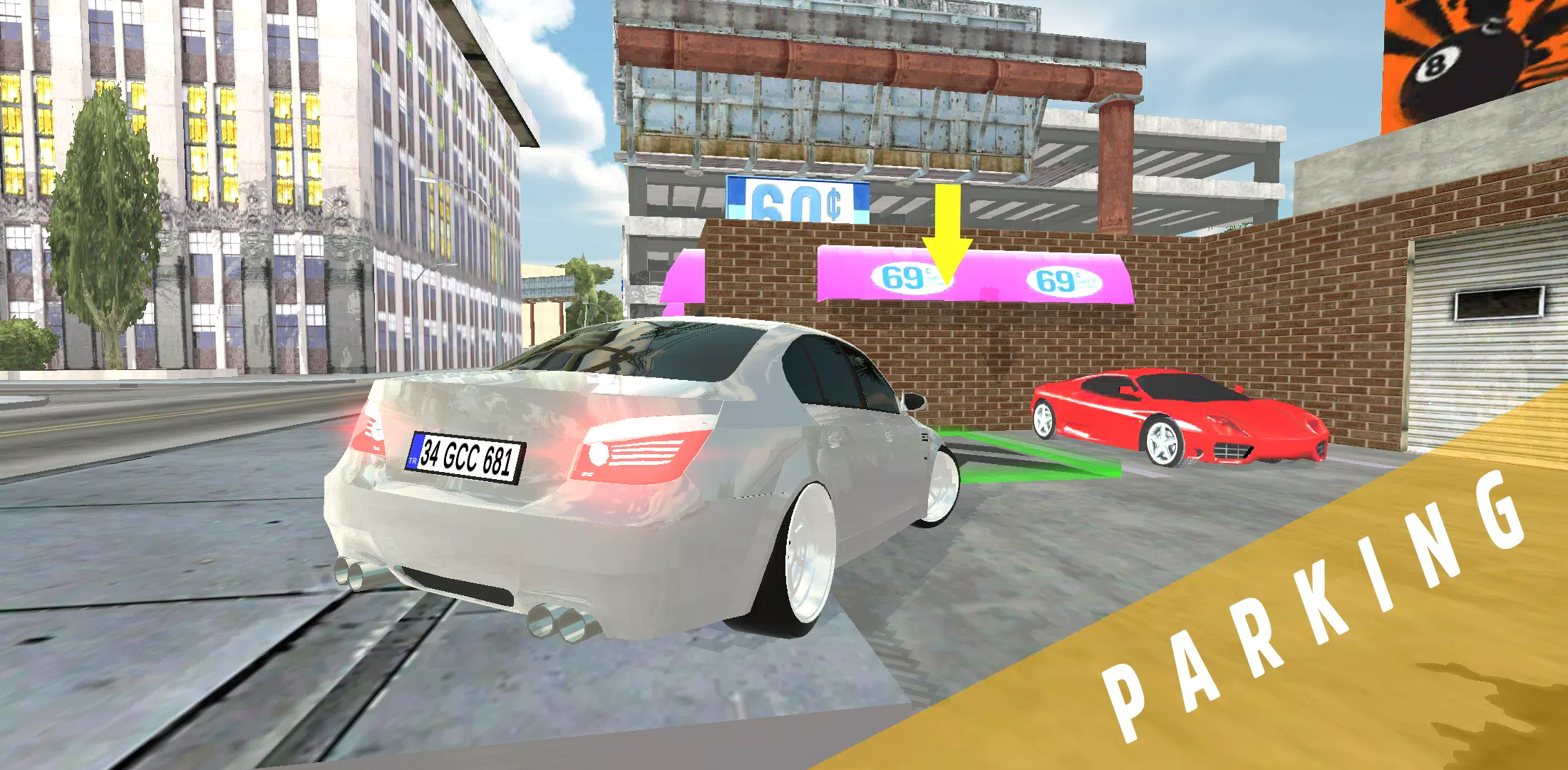 E36 M3 Drift & Park Simulator应用截图第2张
