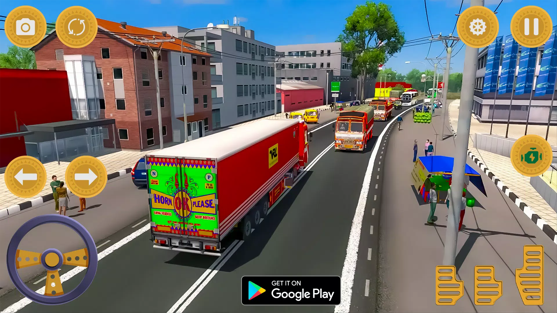 Indian Truck Cargo Simulator應用截圖第4張