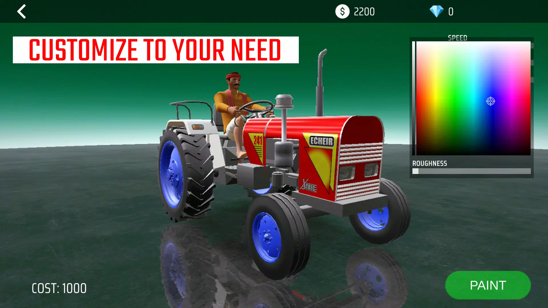 Indian Tractor PRO Simulation應用截圖第3張