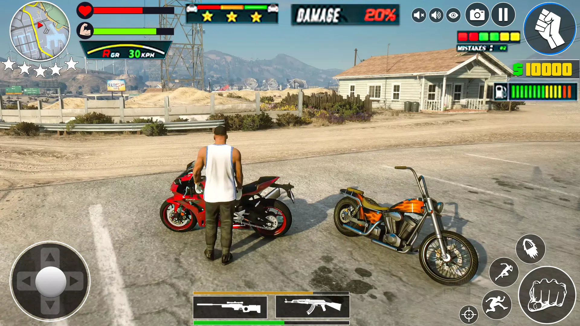 Vegas City Gangster Crime Game Captura de tela 3