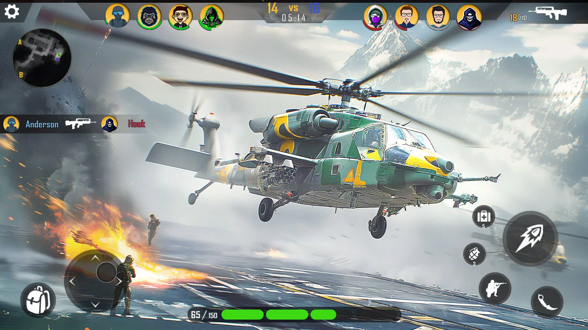 Gunship Battle Air Force War Captura de tela 2