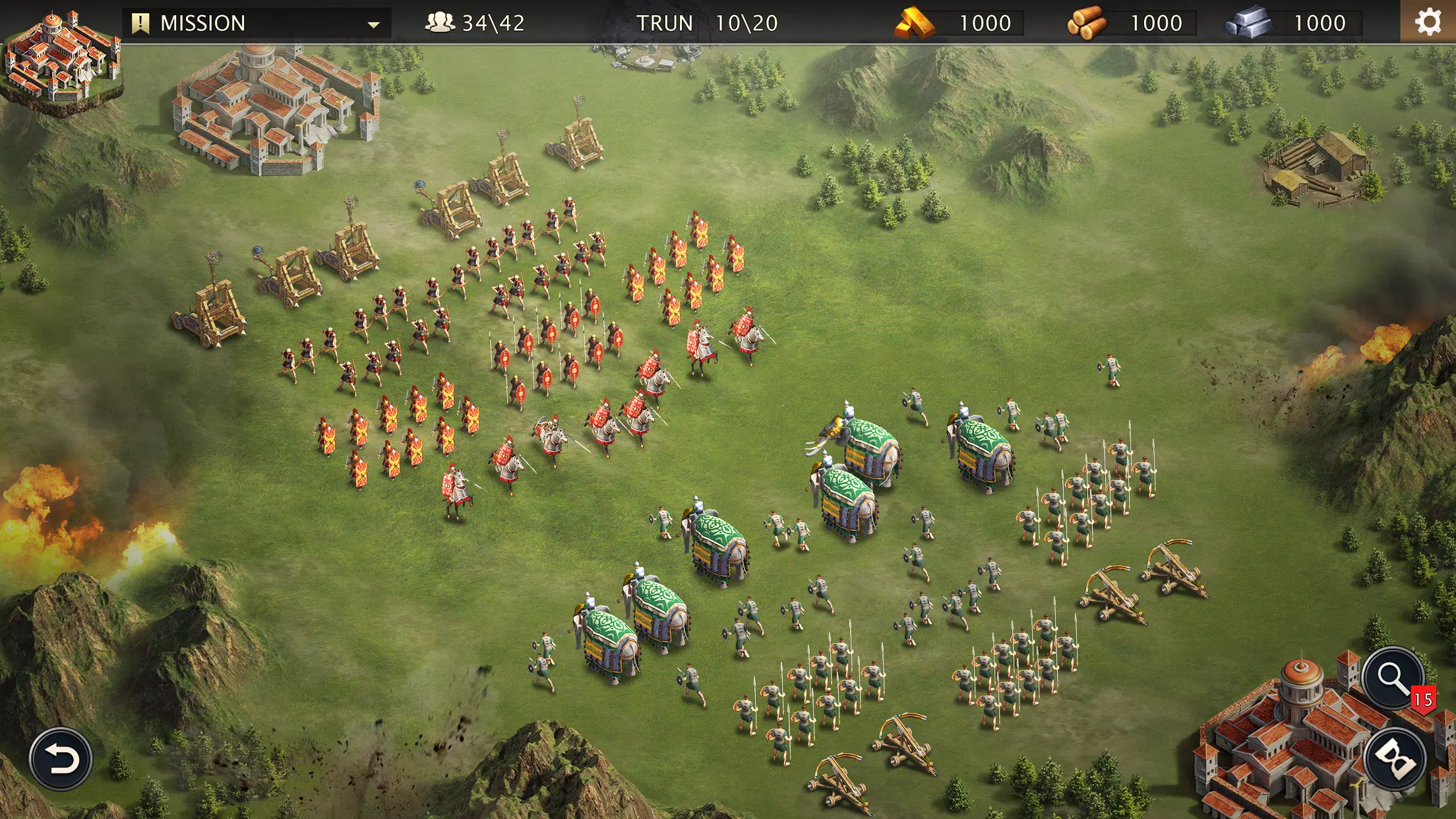 Grand War: Rome स्क्रीनशॉट 4