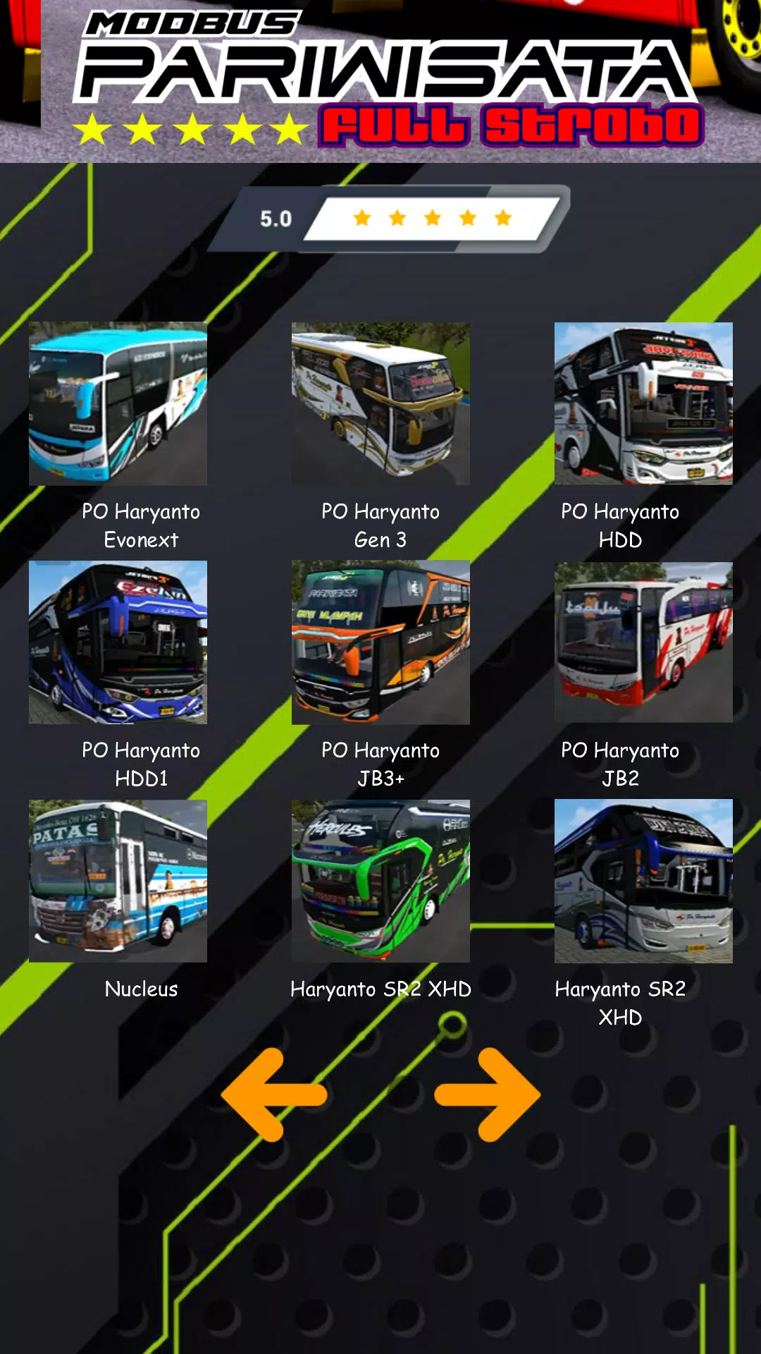 Mod Bus Pariwisata Full Strobo应用截图第4张
