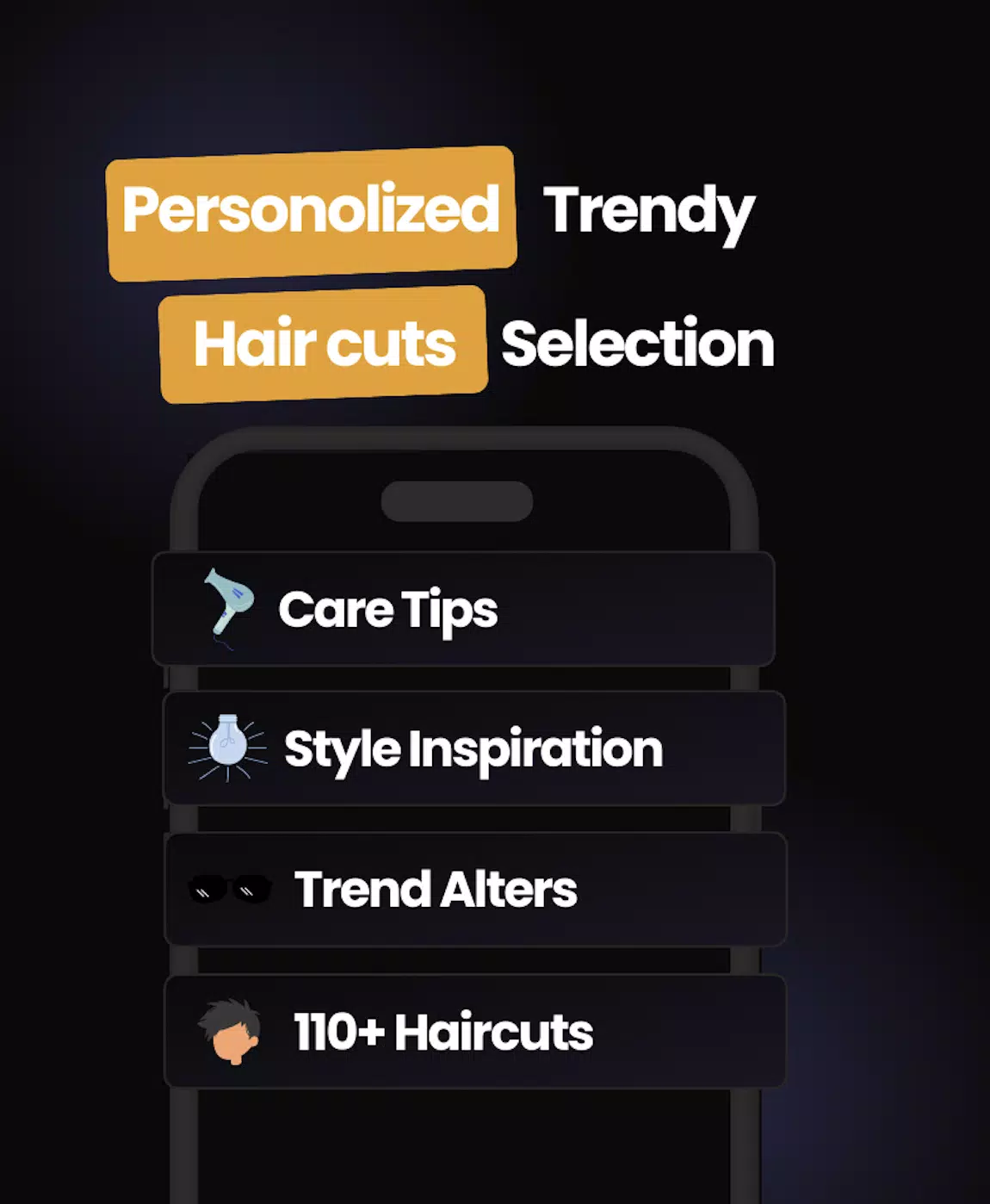 Men’s Hair Cuts & Hairstyles स्क्रीनशॉट 3