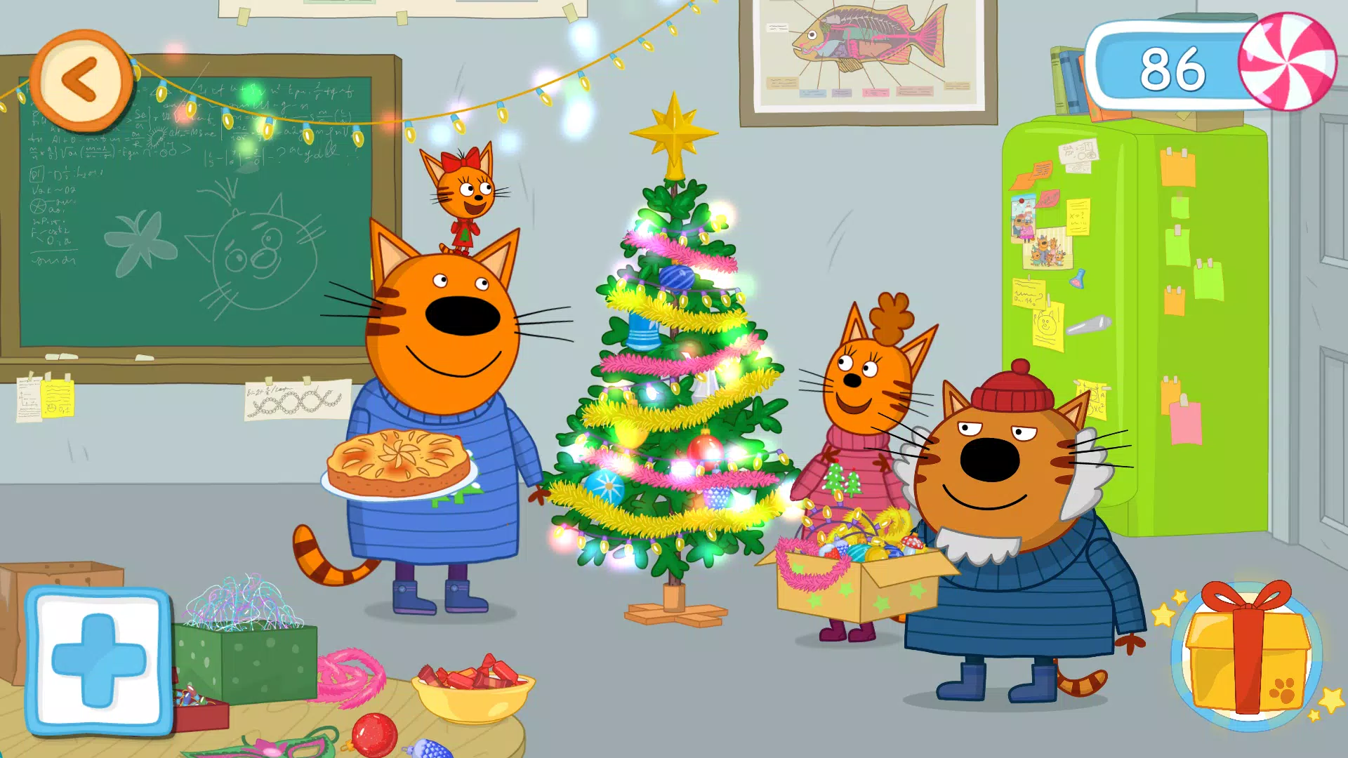 Kid-E-Cats: Winter Holidays 스크린샷 1