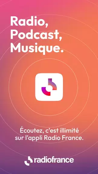 Radio France : radios, podcast Captura de pantalla 1