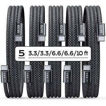 Grab 5 USB-C Cables for Just $8
