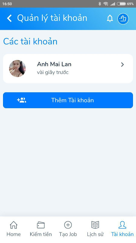 Golike - Kiếm Tiền Online Từ MXH應用截圖第1張