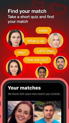 Match and Meet - Dating app Capture d'écran 2