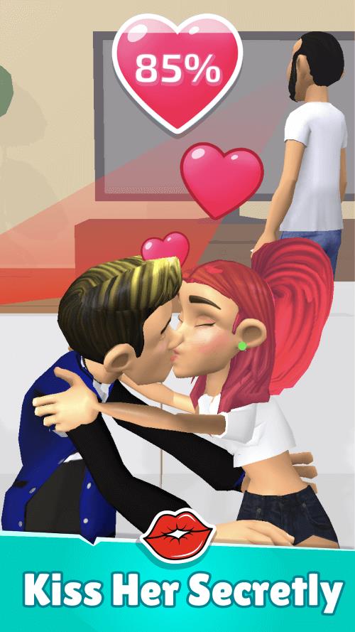 Kiss in Public: Sneaky Date Captura de pantalla 2