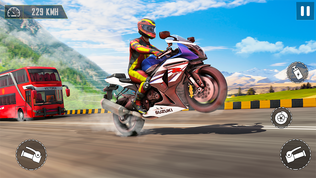 GT Motorbike Games Racing 3D Capture d'écran 3