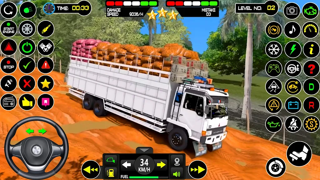 US Mud Truck Transport Game 3D 스크린샷 1