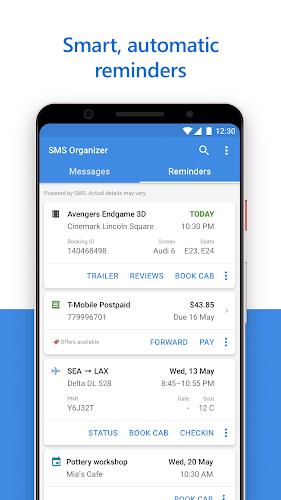 SMS Organizer Скриншот 2