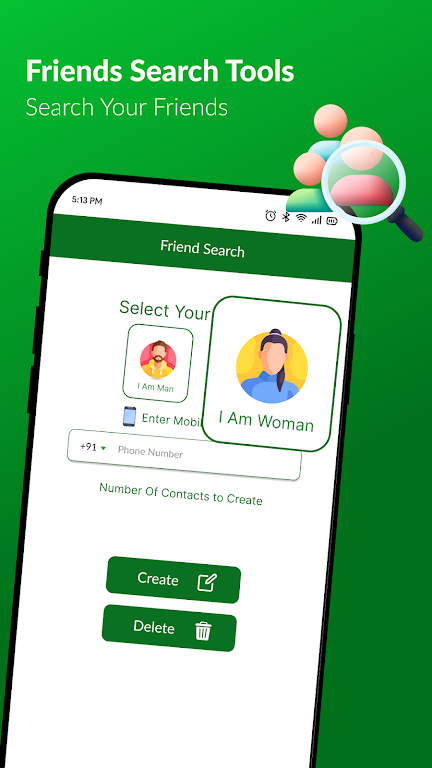 Friend Search Tool : GF Finder Captura de tela 2