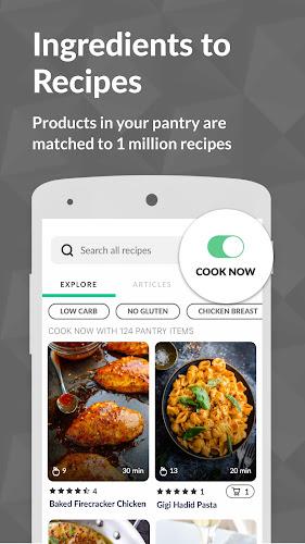 Cooklist: Pantry & Cooking App Capture d'écran 2