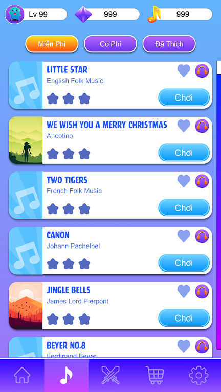 Music Tiles 2 - Fun Piano Game Captura de tela 3