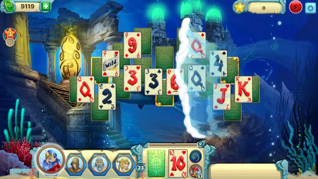 Solitaire Atlantis Captura de pantalla 2