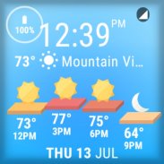 Weather for Wear OS Capture d'écran 2