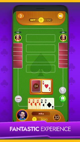 Tonk - Classic Card Game Скриншот 2