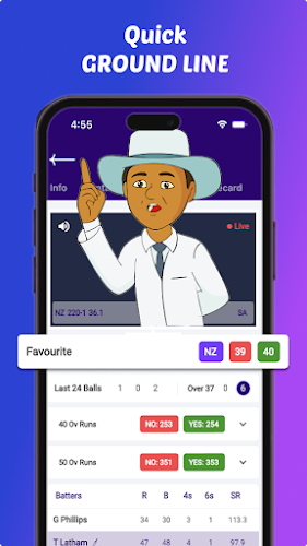 CrickZone: Live Cricket Scores應用截圖第3張