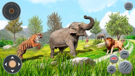 Lion Simulator Wild Animal 3D应用截图第2张