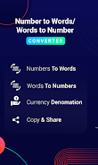 Numbers to Words Converter Capture d'écran 1