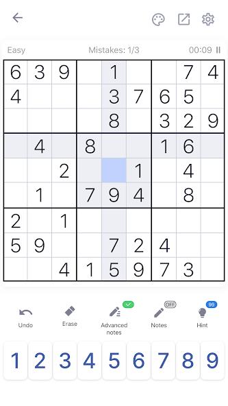 Sudoku - Classic Sudoku Puzzle Mod應用截圖第1張