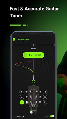 Guitar Tuner, GuitarTunio Captura de pantalla 1