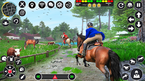 Horse Racing Games Horse Rider應用截圖第1張