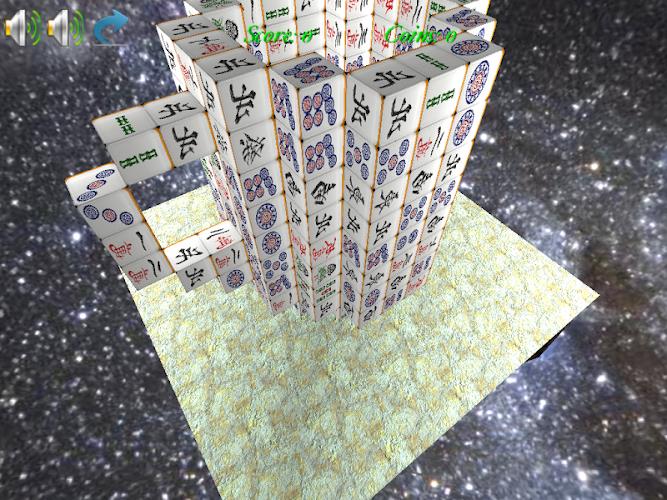 Mahjong 3D Cube Solitaire 스크린샷 2