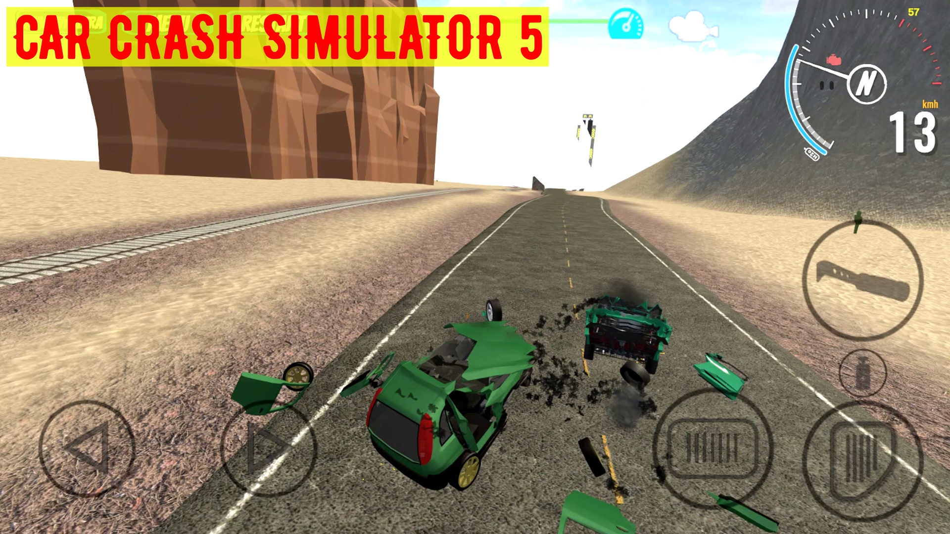 Car Crash Simulator 5 Captura de pantalla 2