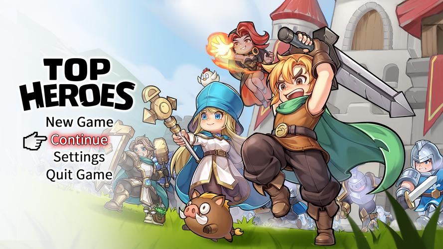 Top Heroes: Kingdom Saga 스크린샷 2
