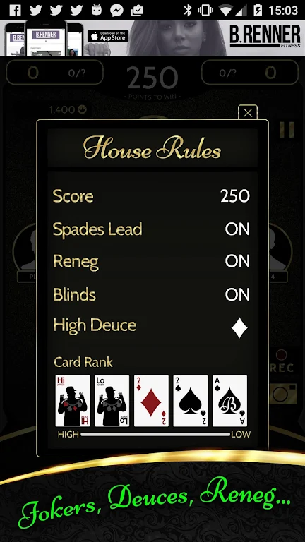 Black Spades - Jokers & Prizes 스크린샷 4