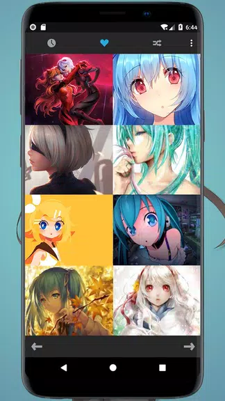 Beauty Anime Girls Wallpapers Screenshot 3