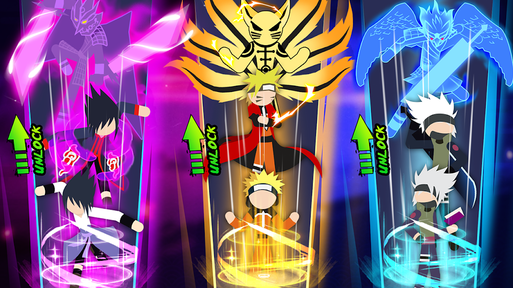 Stickman Ninja Fight 3v3 Mod 스크린샷 4