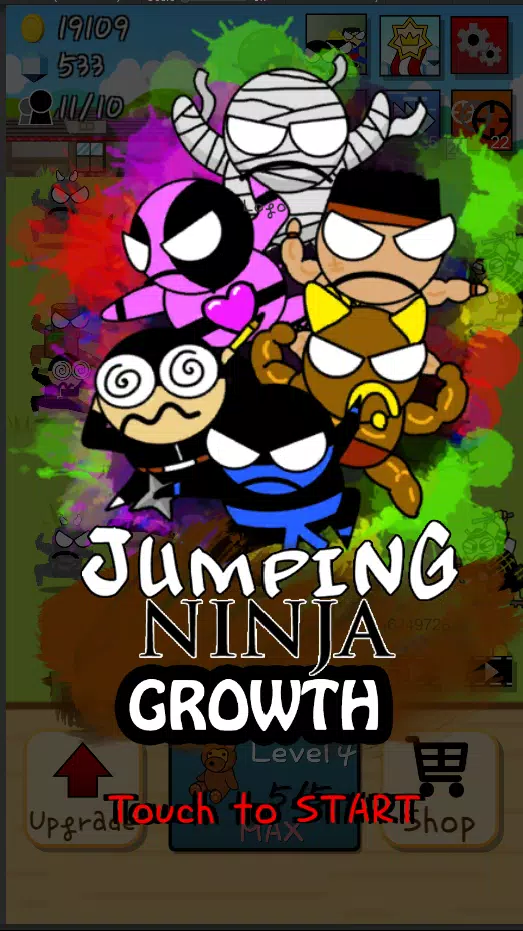 Ninja Growth - Brand new clicker game Mod 스크린샷 3