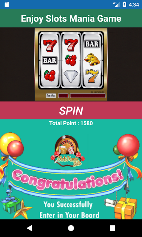 Slots Mania Club 스크린샷 2