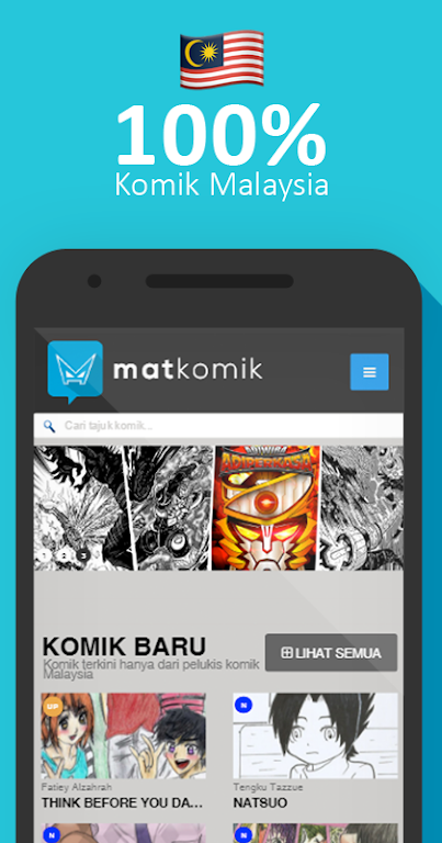 Matkomik - Apps Komik Percuma!應用截圖第1張