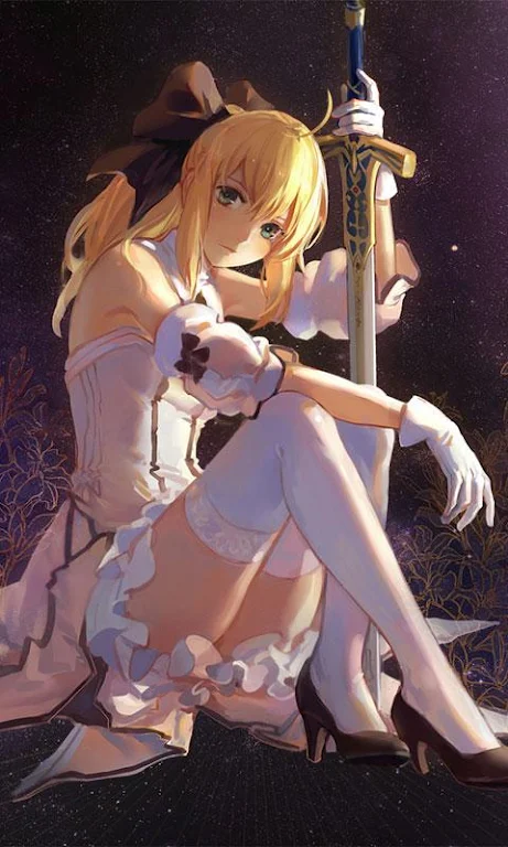 Anime Girl Wallpaper HD by PK Wallpapers ♥ Hearts Скриншот 1