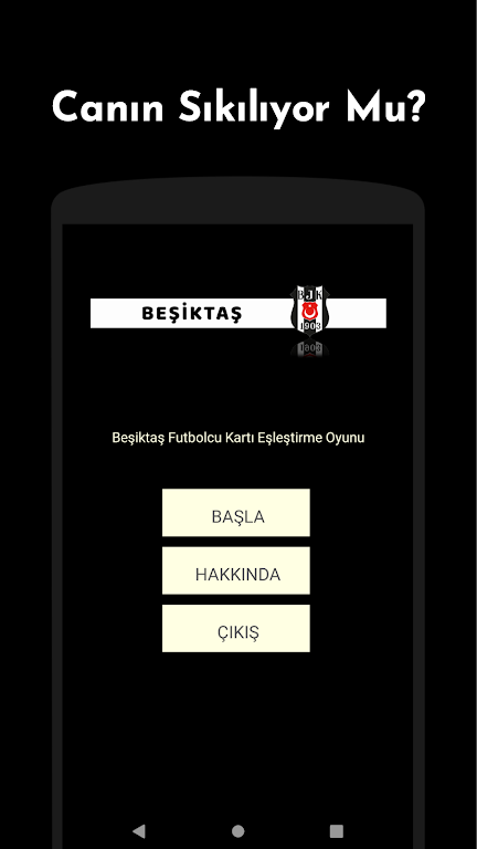 Beşiktaş Futbolcu Kart Eşleştirme Oyunu Capture d’écran 1
